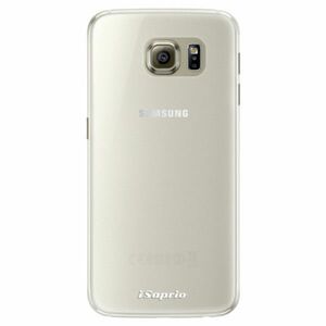 Silikonové pouzdro iSaprio - 4Pure - mléčný bez potisku - Samsung Galaxy S6 Edge obraz