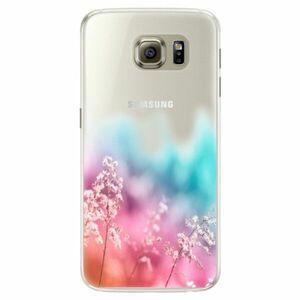 Silikonové pouzdro iSaprio - Rainbow Grass - Samsung Galaxy S6 Edge obraz