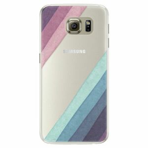 Silikonové pouzdro iSaprio - Glitter Stripes 01 - Samsung Galaxy S6 Edge obraz