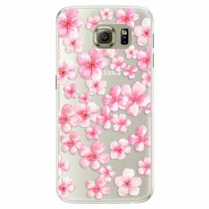 Silikonové pouzdro iSaprio - Flower Pattern 05 - Samsung Galaxy S6 Edge obraz