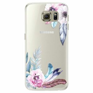 Silikonové pouzdro iSaprio - Flower Pattern 04 - Samsung Galaxy S6 Edge obraz