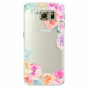 Silikonové pouzdro iSaprio - Flower Brush - Samsung Galaxy S6 Edge obraz