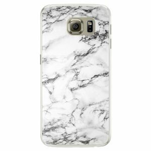 Silikonové pouzdro iSaprio - White Marble 01 - Samsung Galaxy S6 Edge obraz