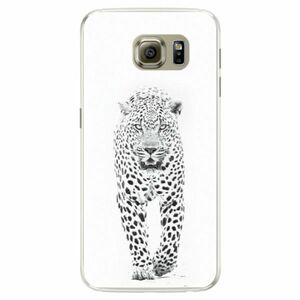 Silikonové pouzdro iSaprio - White Jaguar - Samsung Galaxy S6 Edge obraz