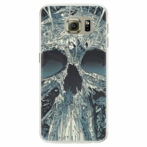 Silikonové pouzdro iSaprio - Abstract Skull - Samsung Galaxy S6 Edge obraz