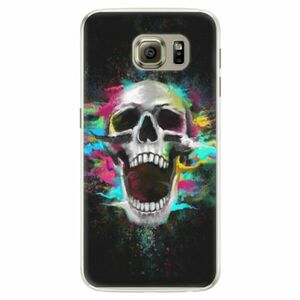 Silikonové pouzdro iSaprio - Skull in Colors - Samsung Galaxy S6 Edge obraz