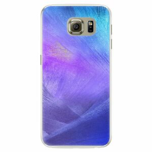 Silikonové pouzdro iSaprio - Purple Feathers - Samsung Galaxy S6 Edge obraz