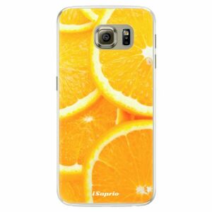 Silikonové pouzdro iSaprio - Orange 10 - Samsung Galaxy S6 Edge obraz