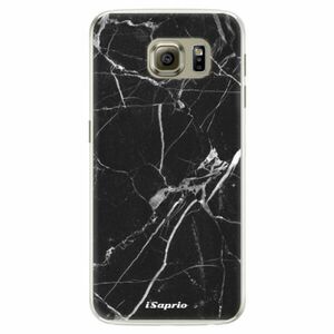 Silikonové pouzdro iSaprio - Black Marble 18 - Samsung Galaxy S6 Edge obraz