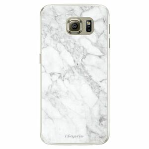 Silikonové pouzdro iSaprio - SilverMarble 14 - Samsung Galaxy S6 Edge obraz