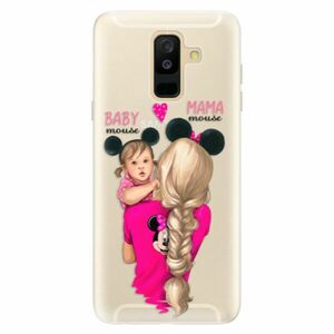 Silikonové pouzdro iSaprio - Mama Mouse Blond and Girl - Samsung Galaxy A6+ obraz