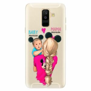 Silikonové pouzdro iSaprio - Mama Mouse Blonde and Boy - Samsung Galaxy A6+ obraz