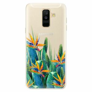 Silikonové pouzdro iSaprio - Exotic Flowers - Samsung Galaxy A6+ obraz