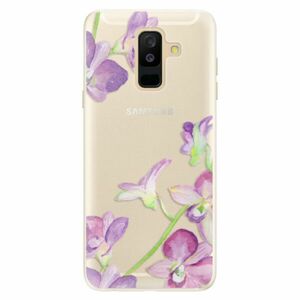 Silikonové pouzdro iSaprio - Purple Orchid - Samsung Galaxy A6+ obraz
