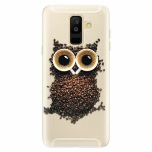 Silikonové pouzdro iSaprio - Owl And Coffee - Samsung Galaxy A6+ obraz