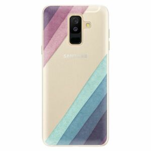 Silikonové pouzdro iSaprio - Glitter Stripes 01 - Samsung Galaxy A6+ obraz