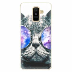 Silikonové pouzdro iSaprio - Galaxy Cat - Samsung Galaxy A6+ obraz