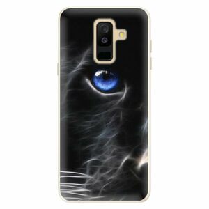 Silikonové pouzdro iSaprio - Black Puma - Samsung Galaxy A6+ obraz