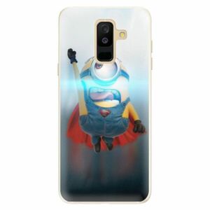 Silikonové pouzdro iSaprio - Mimons Superman 02 - Samsung Galaxy A6+ obraz