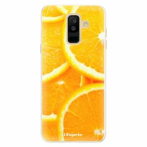 Silikonové pouzdro iSaprio - Orange 10 - Samsung Galaxy A6+ obraz