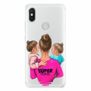 Silikonové pouzdro iSaprio - Super Mama - Two Girls - Xiaomi Redmi S2 obraz