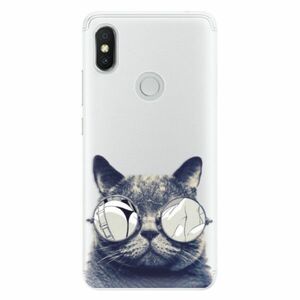 Silikonové pouzdro iSaprio - Crazy Cat 01 - Xiaomi Redmi S2 obraz