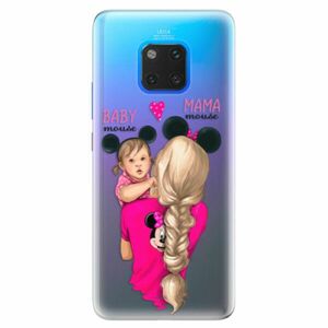 Silikonové pouzdro iSaprio - Mama Mouse Blond and Girl - Huawei Mate 20 Pro obraz