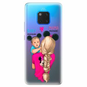 Silikonové pouzdro iSaprio - Mama Mouse Blonde and Boy - Huawei Mate 20 Pro obraz