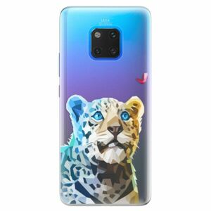 Silikonové pouzdro iSaprio - Leopard With Butterfly - Huawei Mate 20 Pro obraz