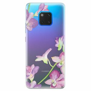 Silikonové pouzdro iSaprio - Purple Orchid - Huawei Mate 20 Pro obraz