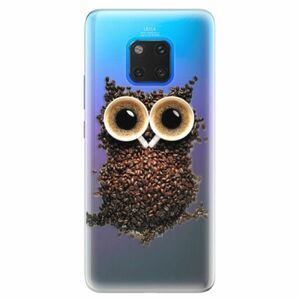 Silikonové pouzdro iSaprio - Owl And Coffee - Huawei Mate 20 Pro obraz