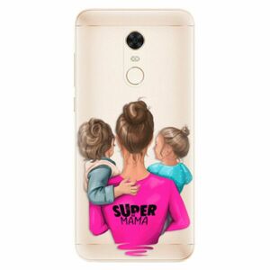 Silikonové pouzdro iSaprio - Super Mama - Boy and Girl - Xiaomi Redmi 5 Plus obraz