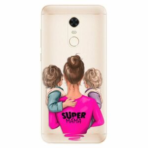 Silikonové pouzdro iSaprio - Super Mama - Two Boys - Xiaomi Redmi 5 Plus obraz