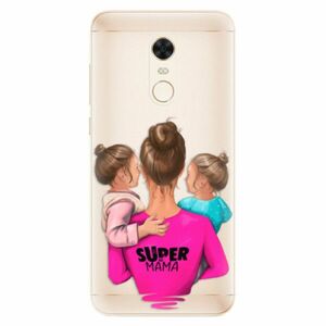 Silikonové pouzdro iSaprio - Super Mama - Two Girls - Xiaomi Redmi 5 Plus obraz