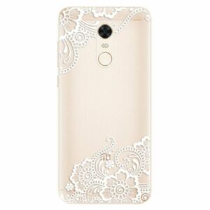 Silikonové pouzdro iSaprio - White Lace 02 - Xiaomi Redmi 5 Plus obraz