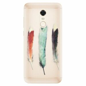 Silikonové pouzdro iSaprio - Three Feathers - Xiaomi Redmi 5 Plus obraz