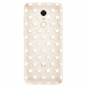 Silikonové pouzdro iSaprio - Stars Pattern - white - Xiaomi Redmi 5 Plus obraz
