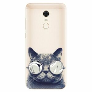 Silikonové pouzdro iSaprio - Crazy Cat 01 - Xiaomi Redmi 5 Plus obraz