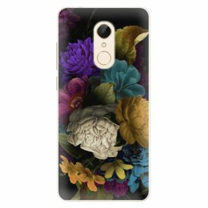 Silikonové pouzdro iSaprio - Dark Flowers - Xiaomi Redmi 5 obraz