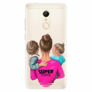 Silikonové pouzdro iSaprio - Super Mama - Boy and Girl - Xiaomi Redmi 5 obraz