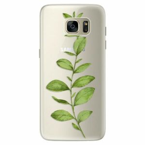 Silikonové pouzdro iSaprio - Green Plant 01 - Samsung Galaxy S7 Edge obraz