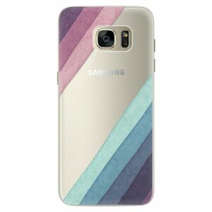 Silikonové pouzdro iSaprio - Glitter Stripes 01 - Samsung Galaxy S7 Edge obraz