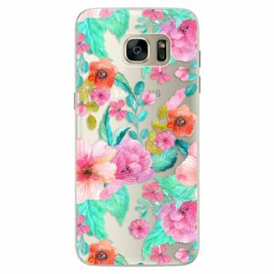 Silikonové pouzdro iSaprio - Flower Pattern 01 - Samsung Galaxy S7 Edge obraz