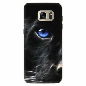 Silikonové pouzdro iSaprio - Black Puma - Samsung Galaxy S7 Edge obraz
