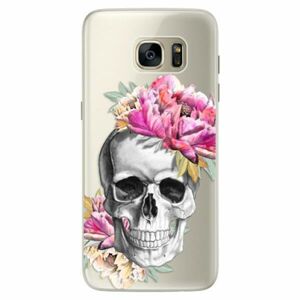 Silikonové pouzdro iSaprio - Pretty Skull - Samsung Galaxy S7 Edge obraz