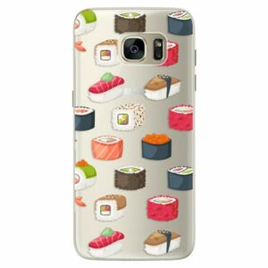 Silikonové pouzdro iSaprio - Sushi Pattern - Samsung Galaxy S7 Edge obraz
