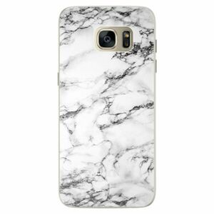 Silikonové pouzdro iSaprio - White Marble 01 - Samsung Galaxy S7 Edge obraz