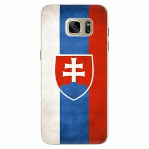 Silikonové pouzdro iSaprio - Slovakia Flag - Samsung Galaxy S7 Edge obraz