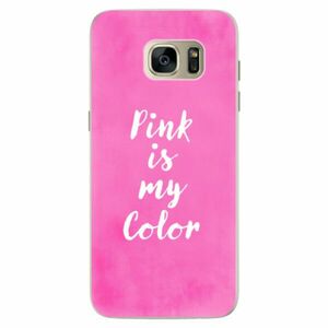 Silikonové pouzdro iSaprio - Pink is my color - Samsung Galaxy S7 Edge obraz