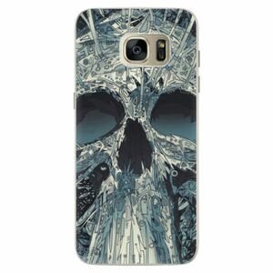 Silikonové pouzdro iSaprio - Abstract Skull - Samsung Galaxy S7 Edge obraz